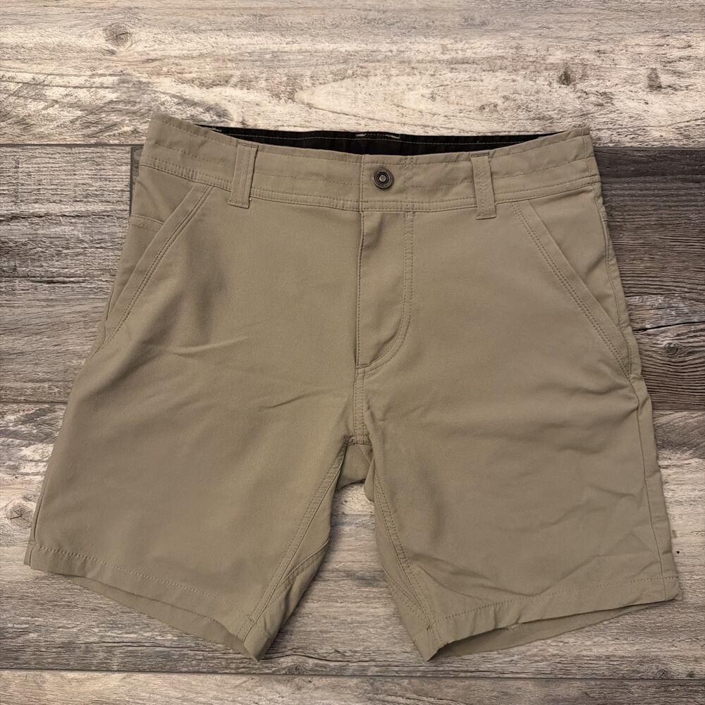 Kuhl Renegade Shorts Cargo Hiking Outdoors Stretch Lightweight Brown Mens 30